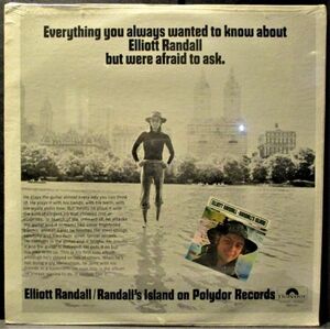 MINT_レア盤-Steely Dan_参加Guitarist-US Org★Elliott Randall - Randall's Island[LP, '70:Polydor - 24-4044, Polydor - 2425 041]