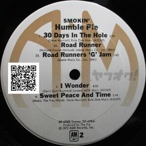 レア盤-UK_Rock-USオリジナル★Humble Pie - Smokin'[LP, '72:A&M Records - SP-4342]の画像8