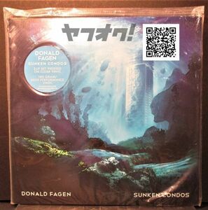 MINT_レア盤-USA & Canadaオリジナル★Donald Fagen - Sunken Condos[2 × LP, '12:Reprise Records 532287-1]