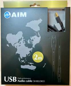 エイム電子 AIM SHIELDIOシリーズ オーディオUSBケーブル 2m UA3-R020