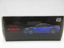 ホンダ　NSX プルバックカー　非売品　ディーラーオフィシャルライセンス品　ミニカー　ヌーベルブルー・パール_画像2