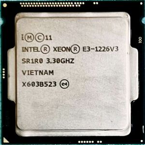 ★動作良好品★Intel Xeon E3-1226 V3 3.30GHz SR1R0 LGA1150★③