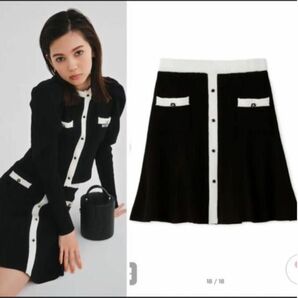 【LILY BROWN×MARY QUANT】ニットスカート