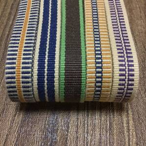 【五色セット】帯締め・ワラーチに!国産真田紐 四分 袋紐 袋織 四分紐 1.5メートル×5本セット DA2L2C2S