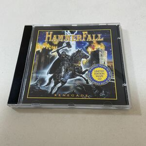北欧メタル 限定盤 変形ディスク HAMMERFALL RENEGADE SHAPE CD ハンマーフォール