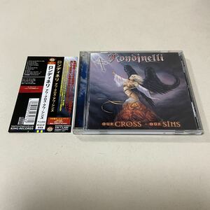 USメタル 国内盤 帯付 ロンディネリ Rondinelli Our Cross Our Sins Tony Martin ロンディネリ アワクロスアワシンズ