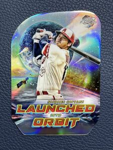 大谷翔平2023 Topps Cosmic Chrome Launched Into Orbit Die-Cut #LIO-2