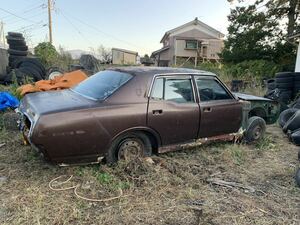 富山　書無し　330 セドリック　部品取り　パーツ取り　丸車で旧車 当時物 レストアベース