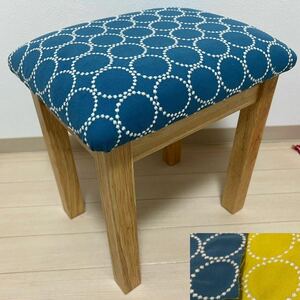 Art hand Auction Mina Perhonen dop Tambourine Logicony Stool [Blue] ② mina perhonen handmade Nordic wooden, furniture, interior, chair, stool