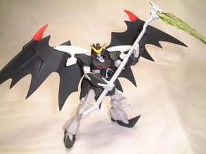 バンダイ HGシリーズ ガシャポンEX ガンダム メカセレクション６ XXXG-01D2 ガンダムデスサイズヘルカスタム 箱付き 送料220円～