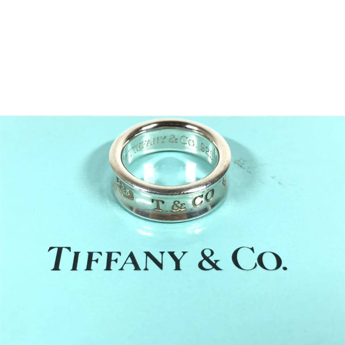 TIFFANY&Co. 1837 ナローリング シルバー925 9号-