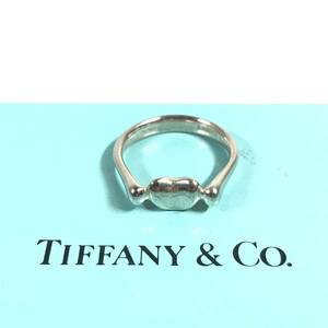 【ティファニー】本物 TIFFANY&Co. 指輪 ビーン シルバー925 サイズ13号 リング アクセサリー メンズ レディース 送料370円
