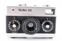 【極上美品】 ローライ35 Rollei 35 Tessar 40mm F3.5 フィルムカメラ ドイツ製 動作確認済み #1231_画像3