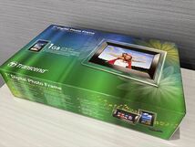 未開封新品 デジタルフォトフレーム TS1GPF710C（Crystal） Transcend 　Photo/Video/Music/Clock/Calendar_画像1