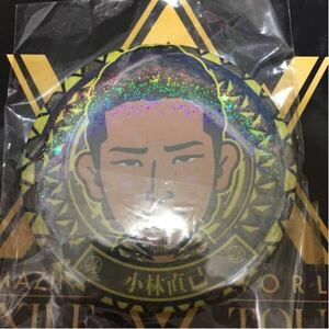 EXILE LIVE TOUR AMAZING WORLD 2015 小林直己 デカ缶バッジ 75mm