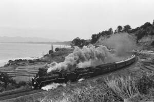 飾って楽しむ鉄道写真（去りゆく蒸気機関車：山陰本線 ） NO.63850134