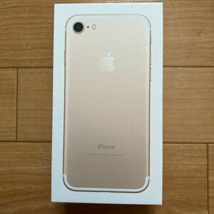 iPhone7箱のみ アップルのステッカー付き