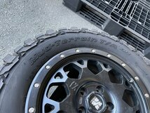 1円～ ハリアー80系 タイヤ ホイール 4本セット 17インチ BFGoodrich マッドテレーンT/A KM3 LT245/65R17 111/108Q LRD 5穴_画像4