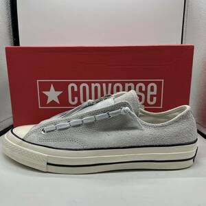 CONVERSE CHUCK 70 ZIP OX PURE PLATINUM 28.0cm 159757C コンバース チャックテイラー プュアプラチナム スニーカー