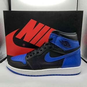 NIKE 2017 AIR JORDAN 1 RETRO HIGH OG ROYAL 29.0cm 555088-007 ナイキ エアジョーダン1 レトロ ハイ オージー ロイヤル スニーカー