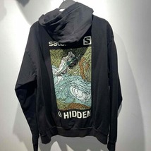 HIDDEN NY x SALOMON HOODIE SIZE-M ヒドゥンニューヨーク サロモン フーディー パーカー_画像2