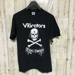 The Vibrators ヴァイブレイターズ Troops of Tomorrow Tシャツ 黒 S 美品 管理B361