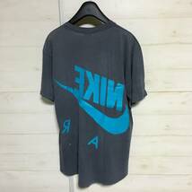 90年代 USA製 NIKE ナイキ ビッグ スウッシュ ロゴ Tシャツ 黒 L 管理B724_画像3