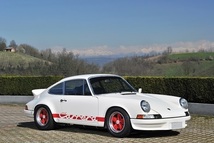 1/24 ポルシェ カレラ 73カレラ Porsche 911 Carrera RS 2.7 white red 白 赤 ホワイト レッド 1973 Welly 梱包サイズ60_画像2