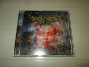 ANGELS OF BABYLON　「KINGDOM OF EVIL」　国内盤　元メガデス　マノウォー