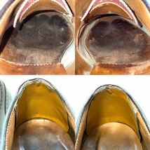 【1円出品】Alden オールデン 908 メダリオン 28.5cm パンチドキャップトゥ ウィングチップ フルブローグ ドレスシューズ ビジネス 革靴_画像8