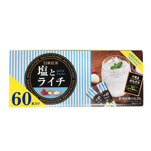 日東紅茶 塩とライチ 60本入り 沖縄産海塩使用 コストコ 送料無料（東北～中部） 熱中症対策