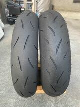 KR337 100/485-12 120/500-12 前後セット　中古　（NSR NSF APE XR100)　_画像1