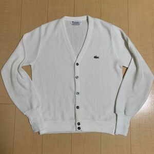 IZOD LACOSTE アイゾッド ラコステ 70s 糸巻きタグ カーディガン