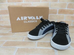 箱有 AIR WALK エアウォーク ONE OG スニーカー AW-CL-6002 ブラック×グレー×ネイビー US9 111363893＃5