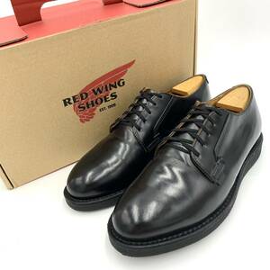 ☆美品/ 箱付き'米国製' 21年製 REDWING レッドウィング 101 ポストマン シューズ 革靴 シャパラル ローカット 編み上げ ブーツ 8D 26.0cm