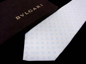 ♪:.*:1536【美品】【BVLGARI】ブルガリ【総ロゴ】 「最高級セッテピエゲ」 ネクタイ ★