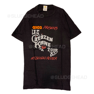 当時物　レア　vintage Citizen Kane Tour 83 Hot Blooded Rocker Tシャツ ヴィンテージ 古着