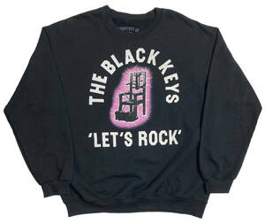 THE BLACK KEYS スウェット LET'S ROCK ブラックキーズ Lサイズ バンド ロック Tシャツ