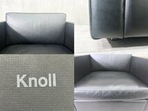 A)knoll/ノール■フィスターコレクション シングルソファ■ブラック■チャールズ・フィスター_画像3