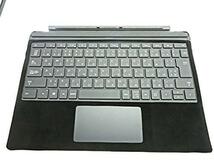 動作保証 複数在庫有 Surface Pro 純正キーボード 1725 黒 新品スウェード保護シート付 ブラック　FMM-00019 KA_画像1