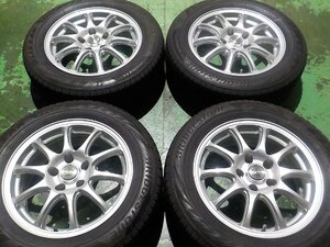 D16036t マナレイ Rayed DepleＸ プリウスα ＳＡＩ ジューク リーフ 等 ブリヂストン ブリザック ＶＲＸ２ 205/60R16 付き