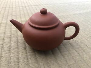 煎茶道具 大振り 十二杯 急須 朱泥 荊溪南孟臣製 中国 茶器 紫砂 