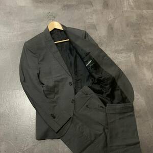 O ☆ 高級感溢れる!!'イタリア製' NEIL BARRETT ニールバレット SKINNY FIT 上下 セットアップ ストライプ柄 スーツ 紳士服 44 国内正規品