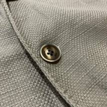 O☆ 美品/ 大きいサイズ!! 'イタリア製' CORNELIANI ID コルネリアーニ 3釦 COTTON&LINEN テーラードジャケット 50 アウター 高級紳士服_画像5