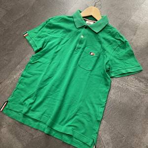 VV ☆ 人気モデル!! '都会のカジュアルウェア' LACOSTE ラコステ PH8846 半袖 ポロシャツ トリコロールワニ size:2 メンズ トップス 古着