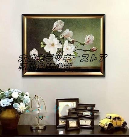 Popular and beautiful item★ Flowers Oil painting 60*40cm z1379, Painting, Oil painting, Nature, Landscape painting