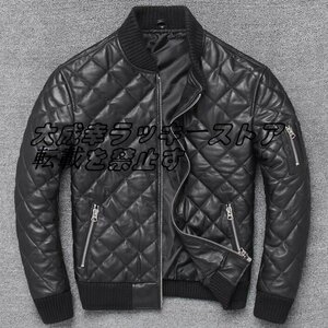  casual . -ply thickness feeling equipped * feeling of luxury .. fine quality sheep leather original leather * men's leather jacket Rider's leather jacket L z1081