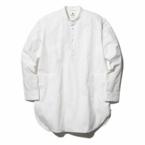 スノーピーク　OG Cotton Poplin Sleeping Shirt S White ロングシャツ 長袖