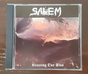 【廃盤/SALEM/CREATING OUR SINS/入手困難/1992年作/オリジナル盤/イスラエル出身/辺境/スラッシュ・ブラック系/中古品/状態良好/輸入盤】