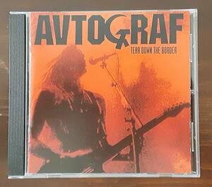 【AVTOGRAF - AUTOGRAPH/TEAR DOWN THE BORDER/廃盤/東欧/ロシア出身/辺境/メロディアス・ハード/1991年作品/中古品/輸入盤/レア盤】